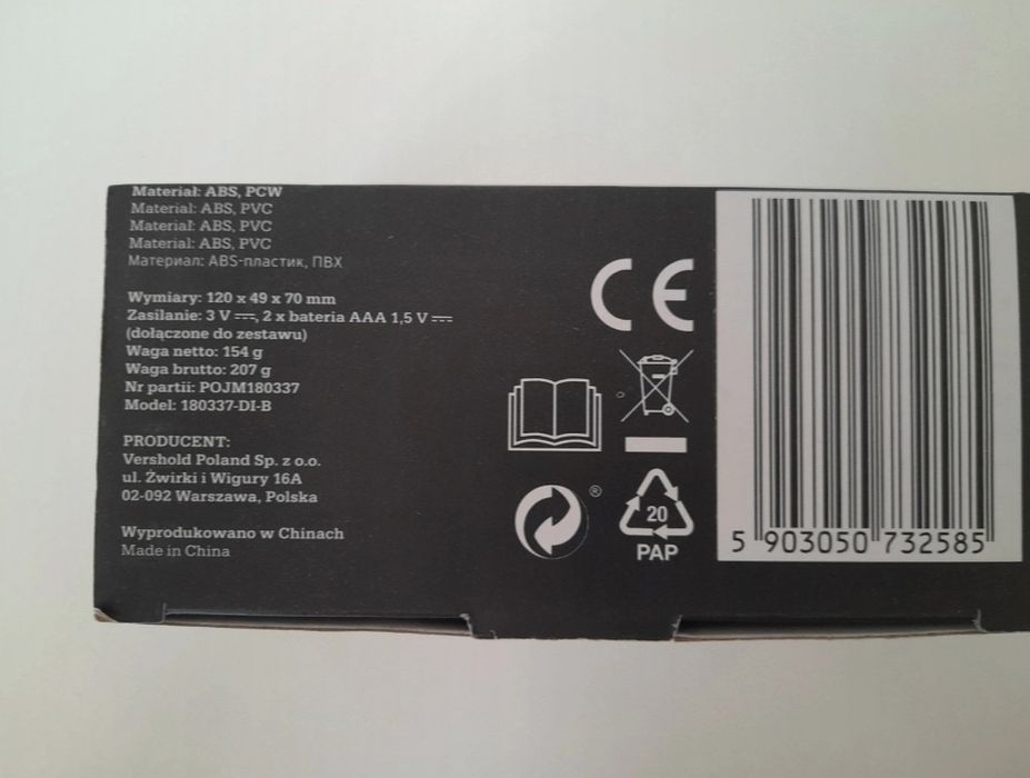 Zegar eleltroniczny cyfrowy budzik