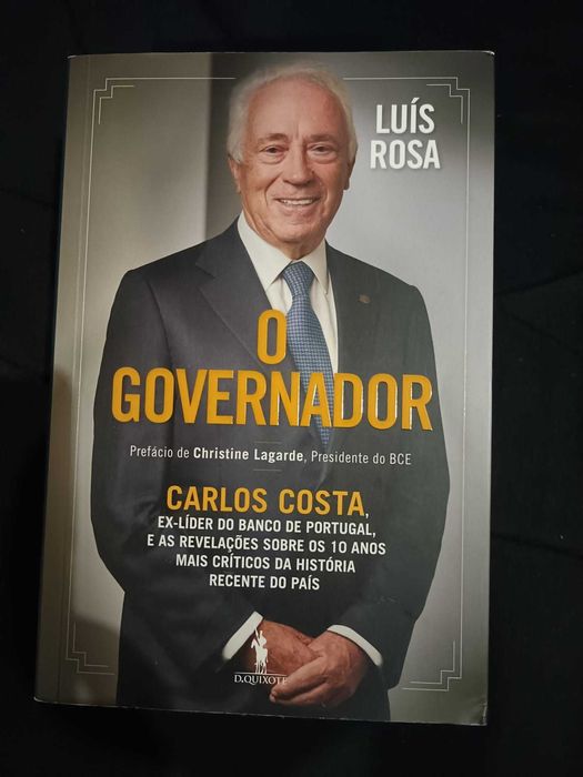 Livros: O Governador; Portugal: Ascensão e Queda; O Mensageiro do Rei