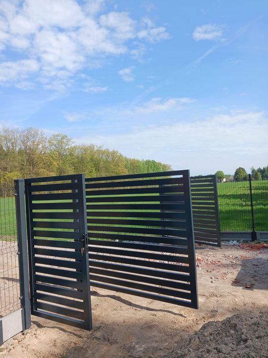 Ogrodzenia frontowe , panelowe ,  2D 3D