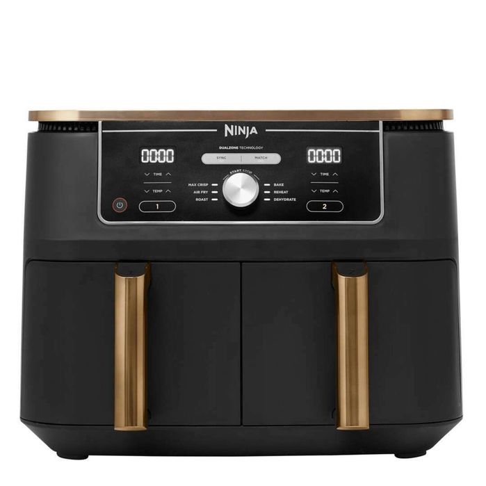 NINJA Foodi MAX Dual Zone AF400EUCP Frytkownica Beztłuszczowa 9,5L 2470W