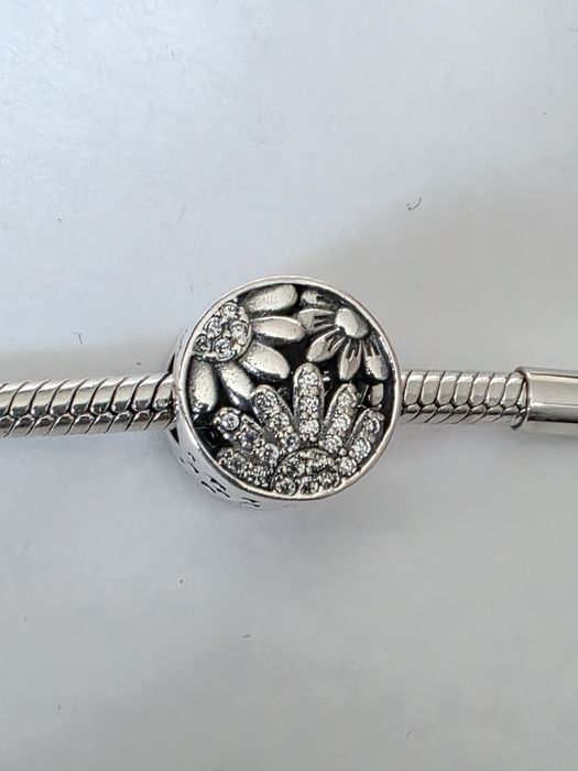 Charm's piekny kwiaty prezent S925