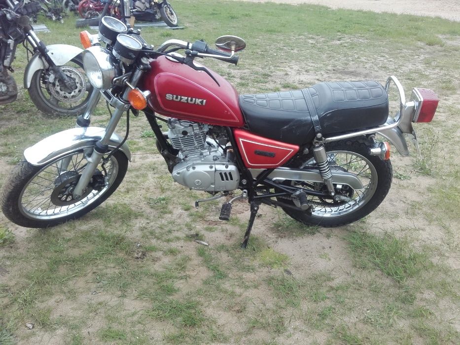 Suzuki gn125 tux125 tu gn 125 moduł bak felga lagi koło