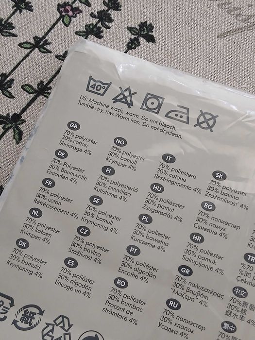 Zasłony na troczkach Ikea Emmie Knopp 145x250