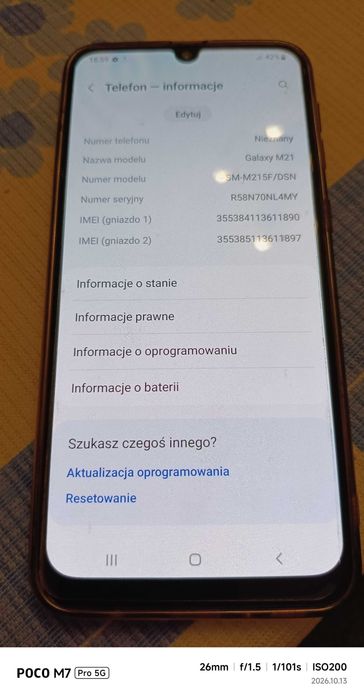 samsung galaxy M21