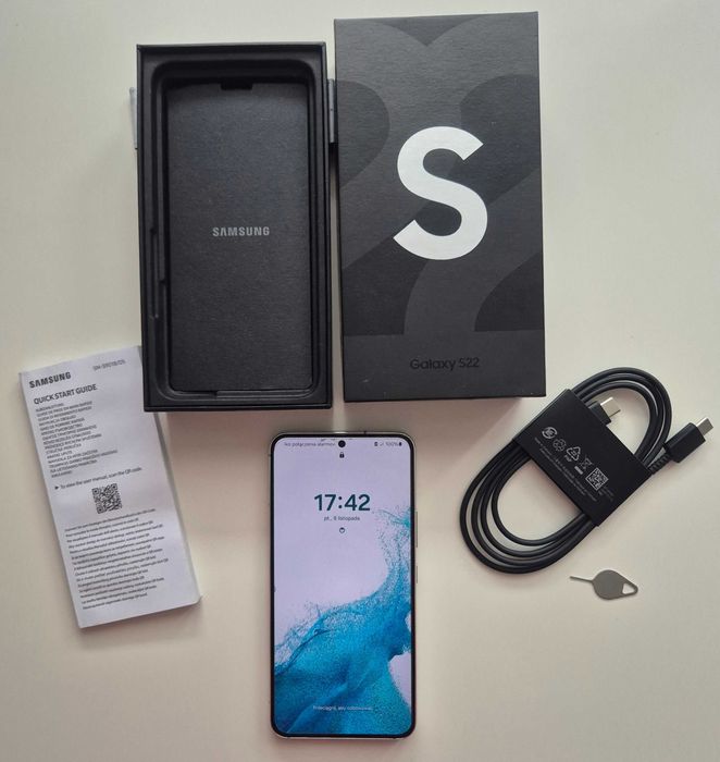 Samsung galaxy S22, biały