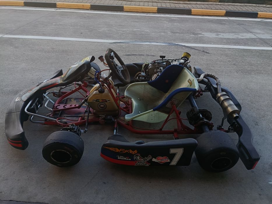 Karting Danilo Rossi com disco travagem frente  420cc 4tempos impecável