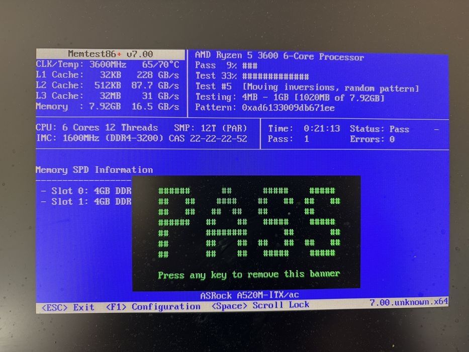 8GB Kingston DDR4 2x4GB 3200MHz ACR32D4U2S1KC-4