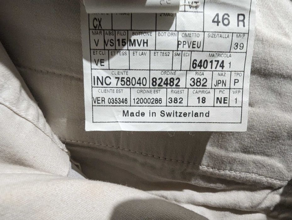 Оригінальні штани Versace (Швейцарія). 46 R. Ідеальний стан!