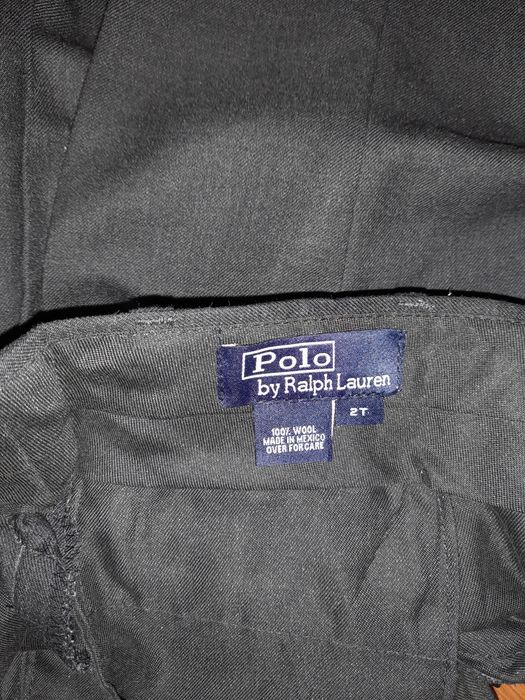 Calças clássicas cinza escuro - Ralph Lauren