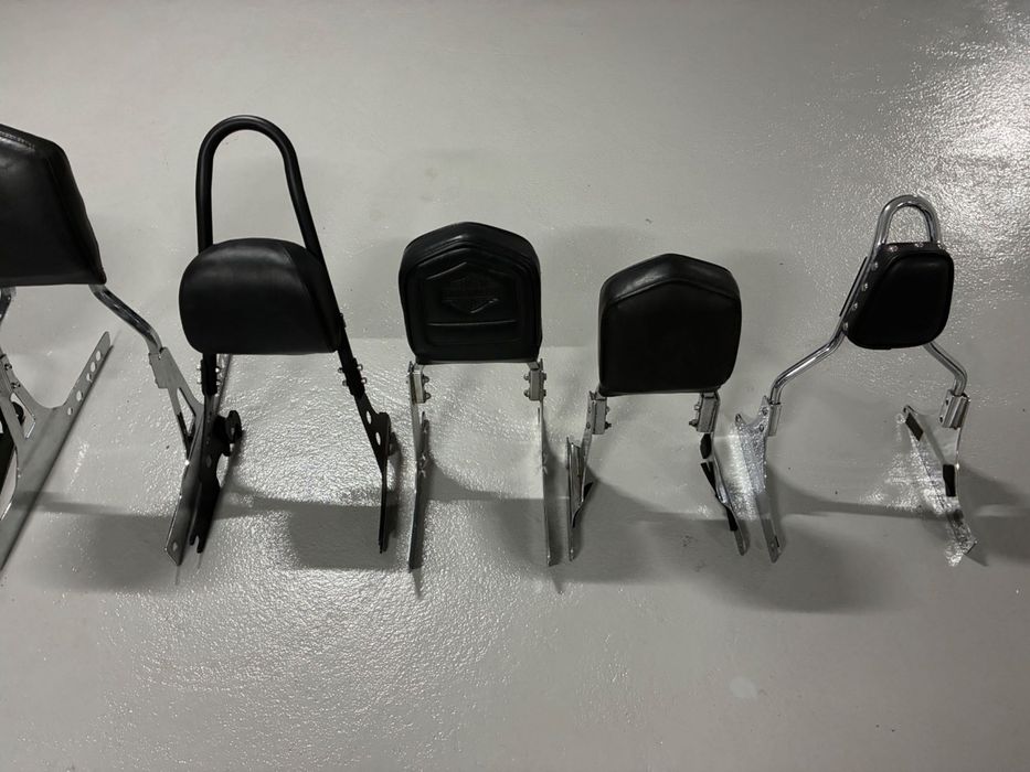 Harley Davidson encosto sissy bar encaixe rápido original