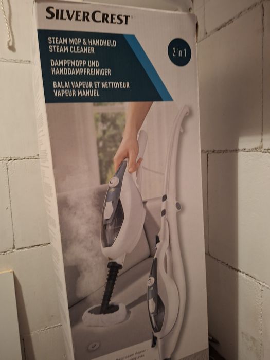 Myjka parowa do podłóg jeden raz użyta