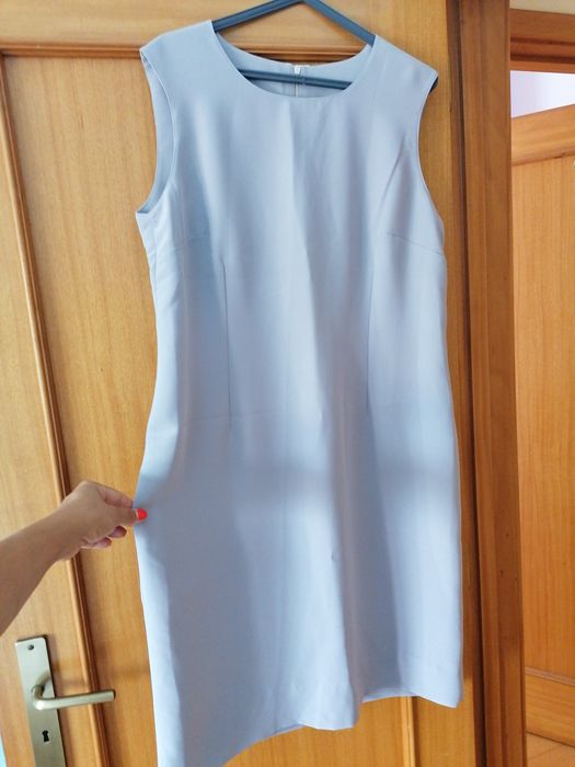 Vestido seda cerimónia