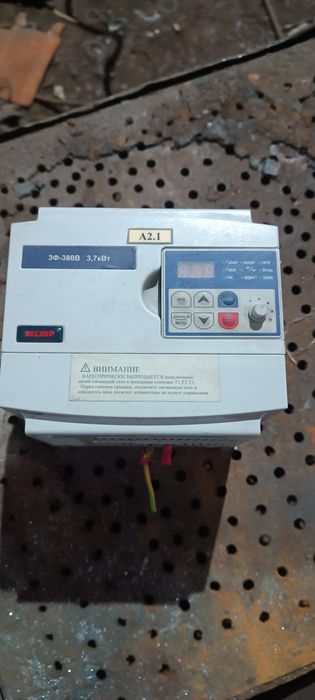 Продам частотный преобразователь Веспер 3,7квт