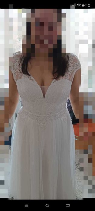 Suknia ślubna biała