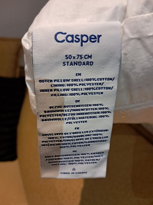 Nowe dwie poduszki antyalergiczne 50x75 Hotelówki