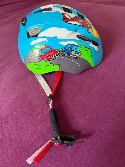 Kask rowerowy dziecięcy Uvex Kid 2, rozm. 46-52 cm, stan BDB