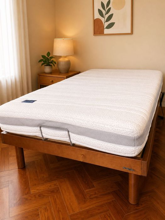 Cama electrica articulada de corpo e meio