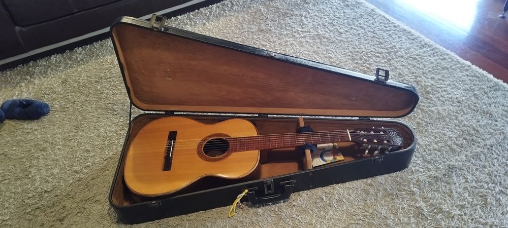 Hardcase  guitarra  clássica vintage