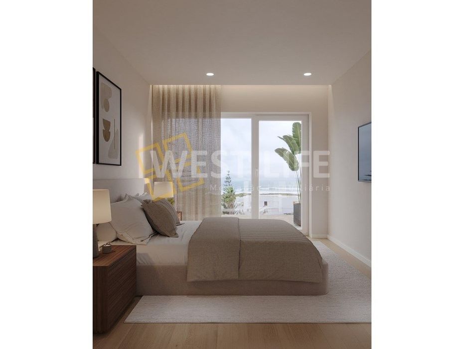 Apartamento T1 com Vista Mar no Empreendimento Atlantic Terrace - E...