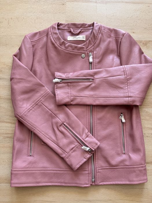 Нова куртка кожзам, Mango. 140 см