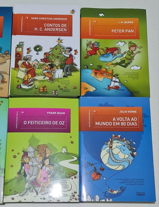 Livros infantis completamente novos.