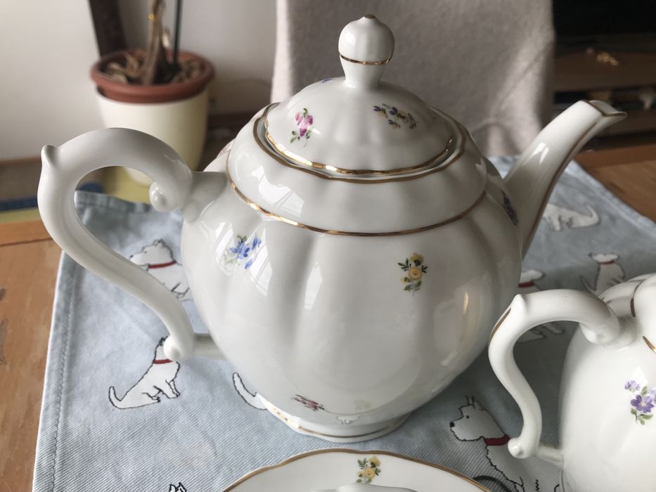 Conjunto de Chá Porcelana