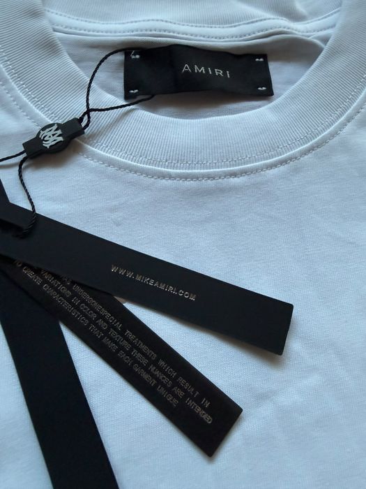 Koszulka Amiri White Logo