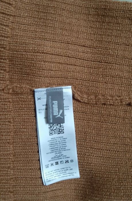 Шапка Puma Ribbed Classic Cuff Beanie Взрослая Oригинал