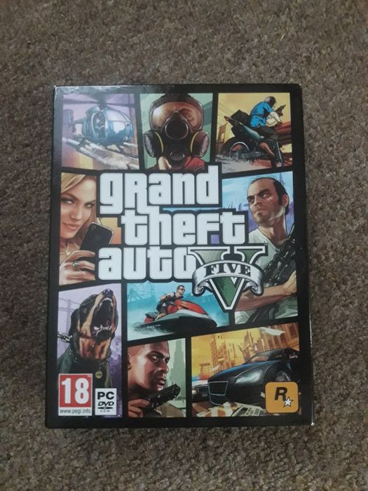 GTA 5 PC Windows Box (nie odczytuje płyta)