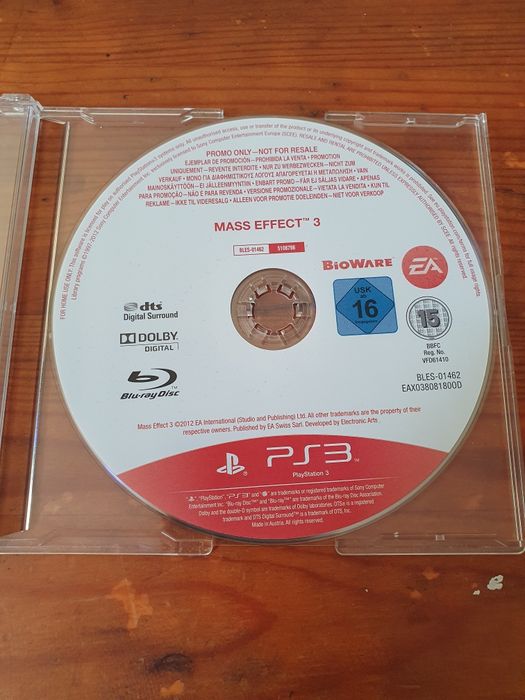 Mass Effect 3 / PS3 / Wersja promo / Szybka wysyłka