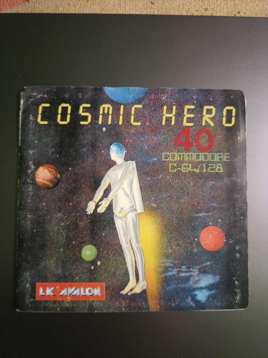 Cosmic Hero gra Commodore 64 (1994) oryginał