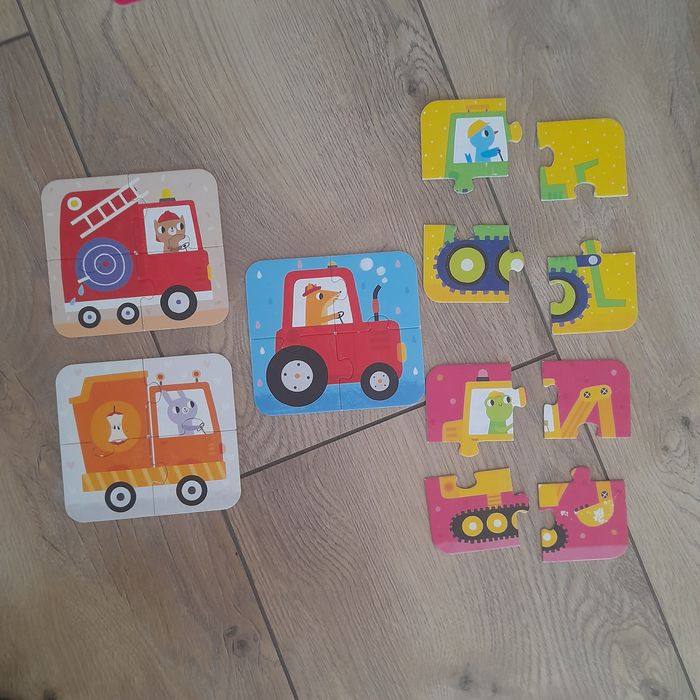 5x kompletów puzzli Czu-Czu