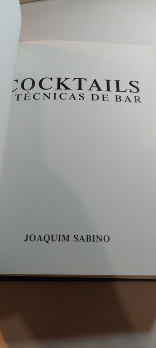 Cocktails e Técnicas de Bar - Joaquim Sabino