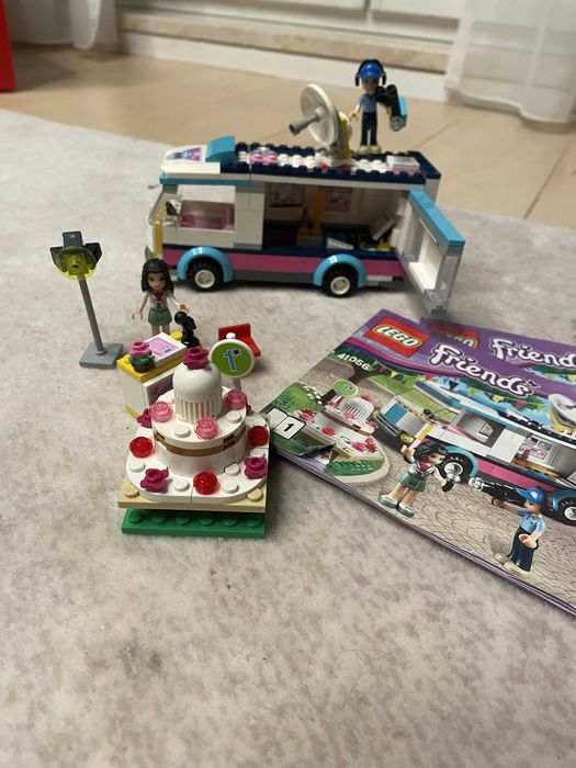 LEGO Friends 41056 Wóz telewizyjny. Komplet (278 el), instrukcja