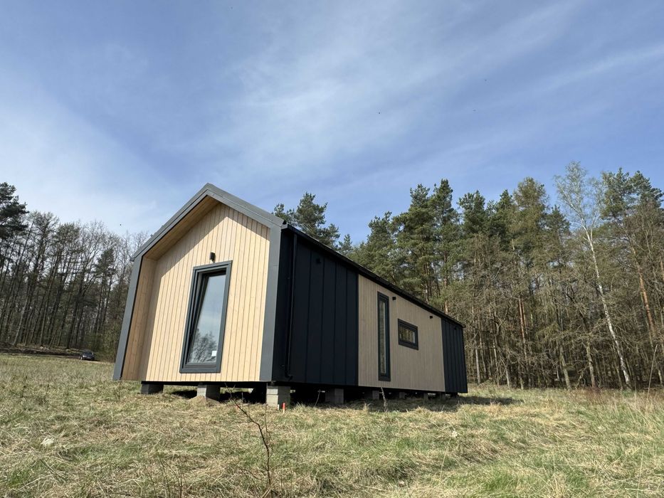 Domek mobilny 4x12 drewniany smart