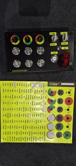 Button box simracing
