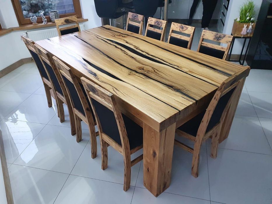 Stół z żywica | Loft| Industrial| Design|Meble