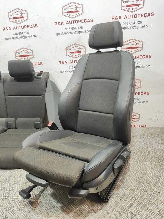 Conjunto Bancos Pele Tecido BMW Séire 1 E81 3 Portas Pack M 2007 a 2011 Original