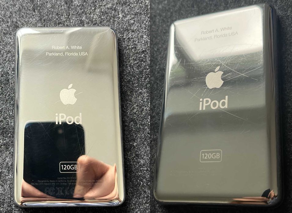iPod Classic 6.5 Gen 120GB Black (Капсула часу, 57 год HDD, 0 битих кластерів)
