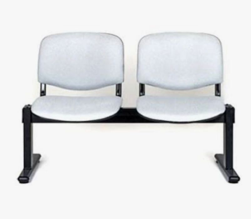 Cadeira em Viga para Salas de Espera 2, 3, 4, 5 Lugares Revest. Tecido
