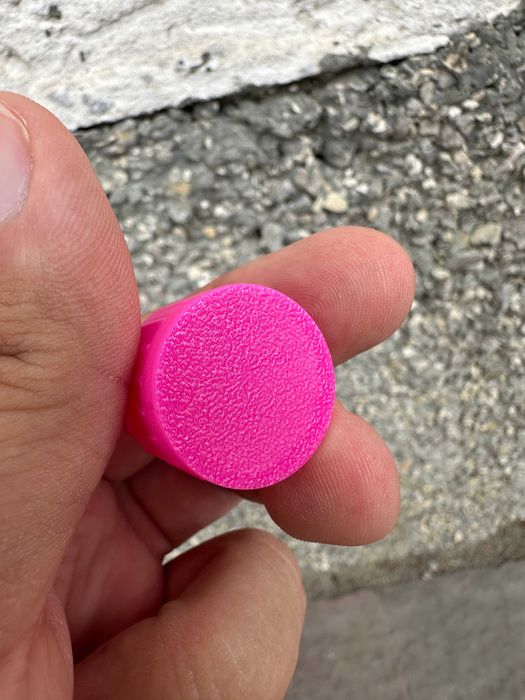 Korki kapsle zabezpieczające do butli Sodastream CO2 - 50sztuk Różowe