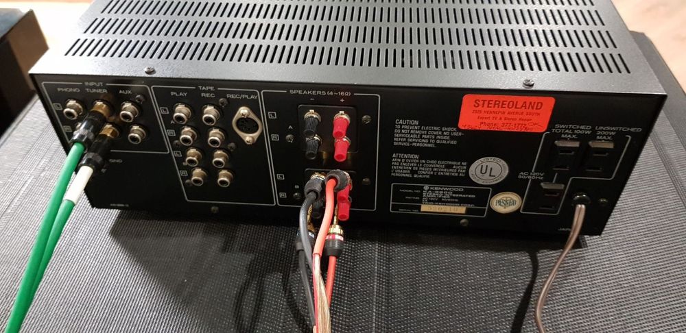 Kenwood ka-3500 стерео усилитель