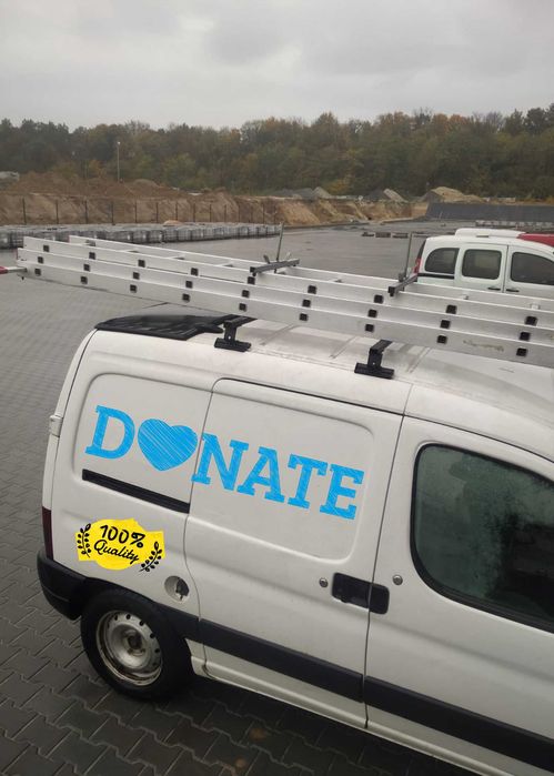 Сталеві поперечки YD9-K2 на дах Citroen Berlingo із зачепом