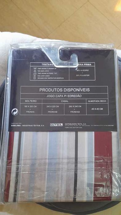 Conjunto de capa de edredon e 1 fronha - solteiro (