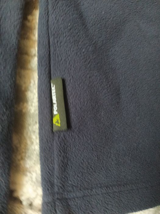 Polar bluza sportowa polarowa z suwakiem Jack Wolfskin