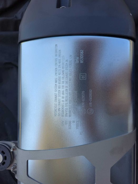 Escape completo mota Bmw GS1200