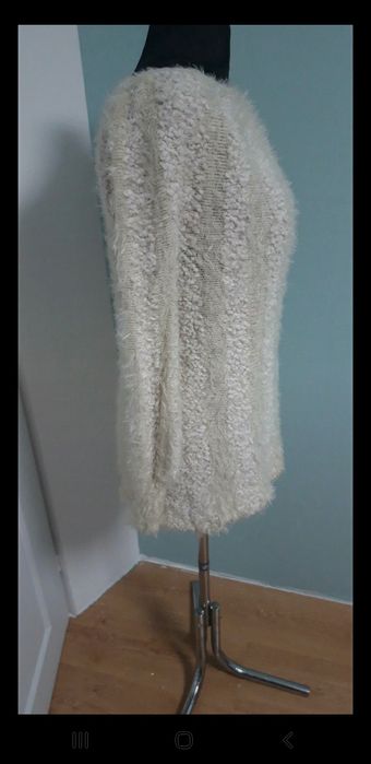 Kudłaty sweter M L