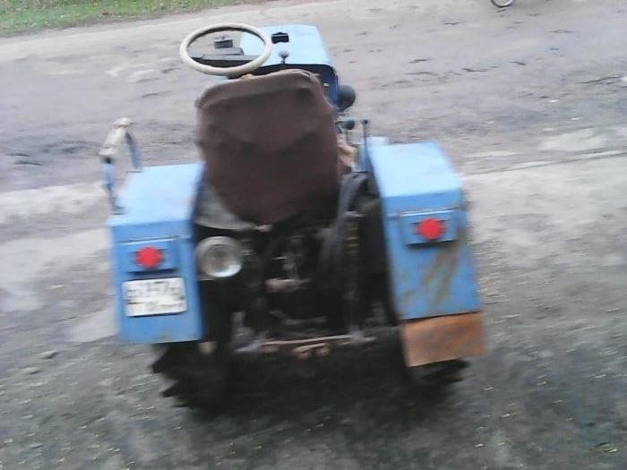 Саморобний трактор, двигун т25