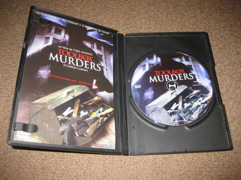 DVD "Toolbox Murders- O Edifício Lusman" de Tobe Hooper/Raro!
