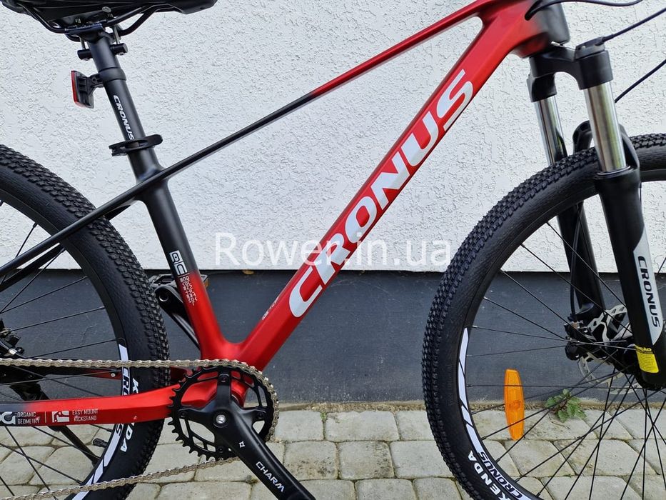 Магнієвий велосипед Cronus 27.5" Hurricane 2025 Рама-17" red-black